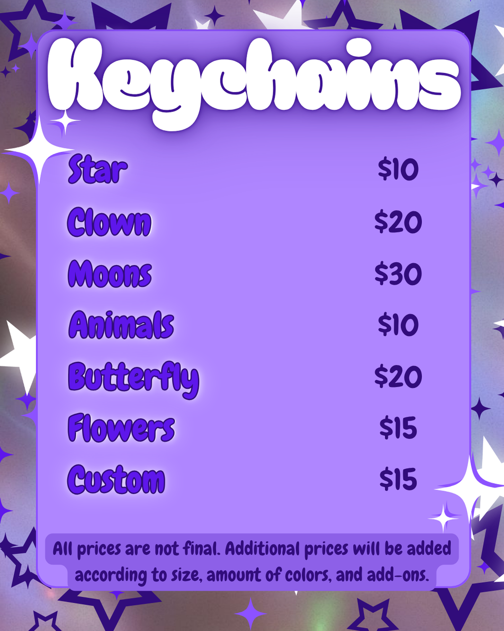 Custom Orders