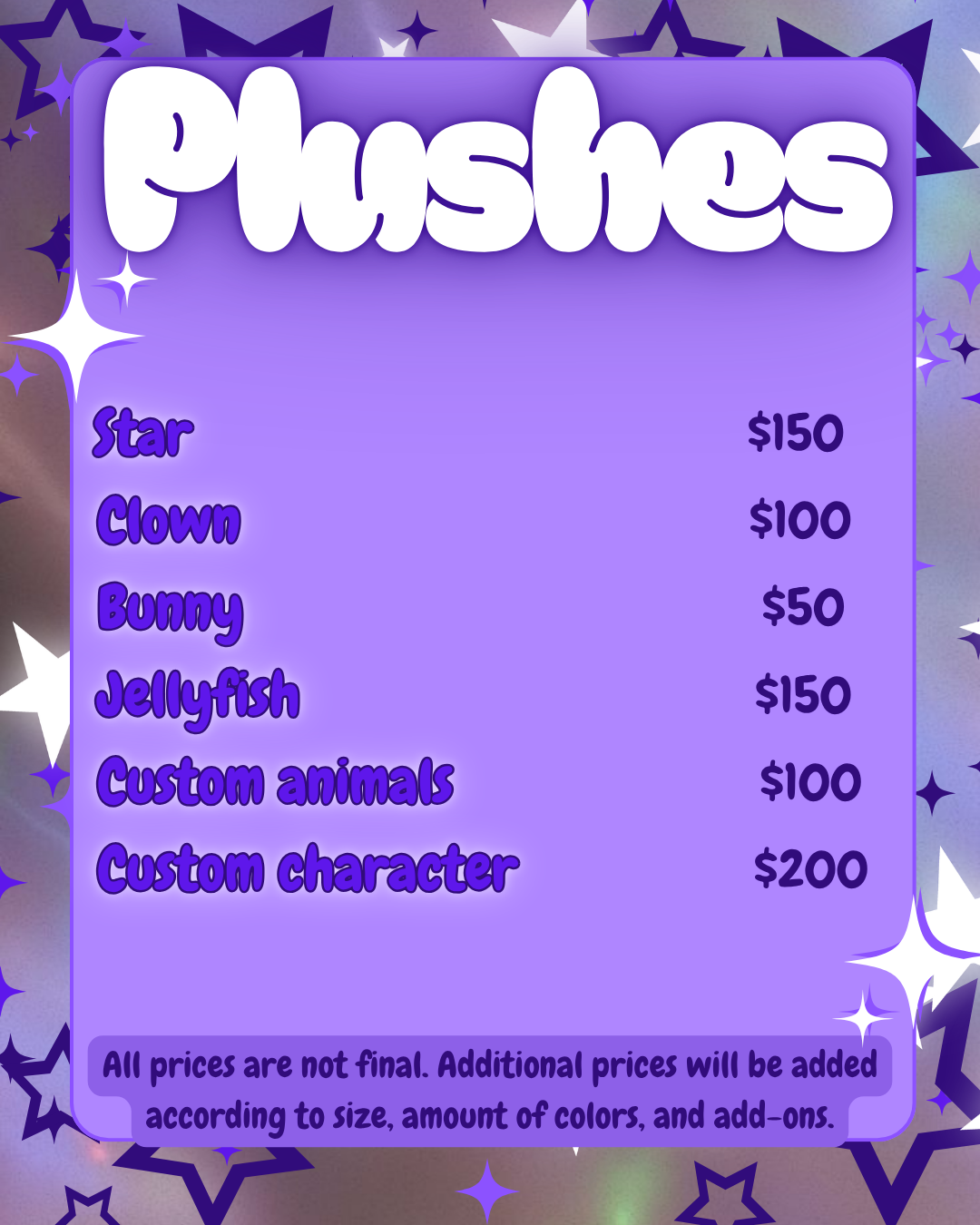 Custom Orders